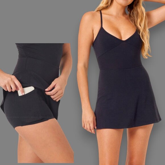 Rally Dress by LSpace Active Women's Sz S Tennis Athletic Dress w Shorts - Picture 1 of 7